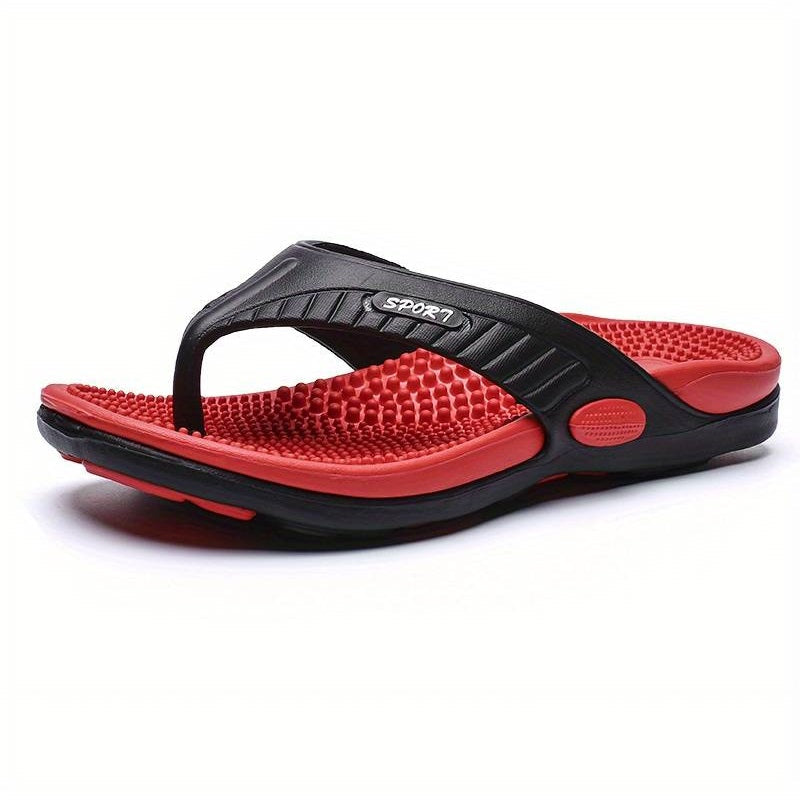 Massage-Sandalen Sport - Orthopädischer Zehentrenner Rot