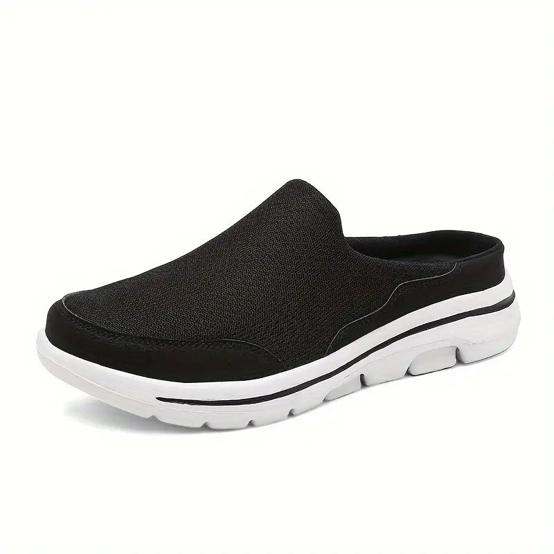 Flex - Orthopädischer Komfort Slipper Geruchshemmend Schwarz