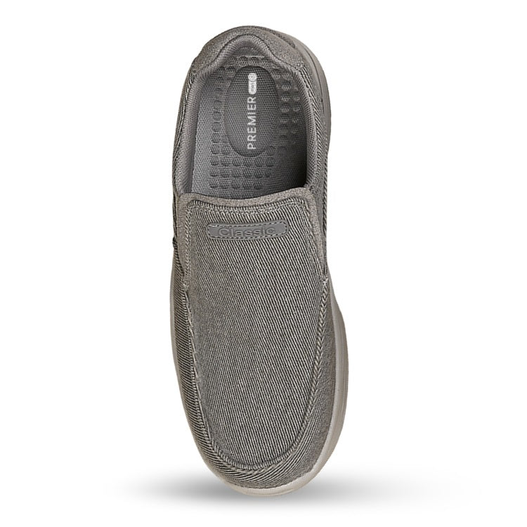Classic Comfort - Orthopädischer Slipper Grau