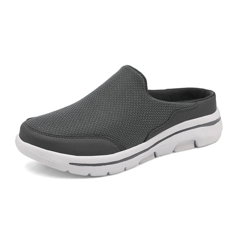 Flex - Orthopädischer Komfort Slipper Geruchshemmend Grau