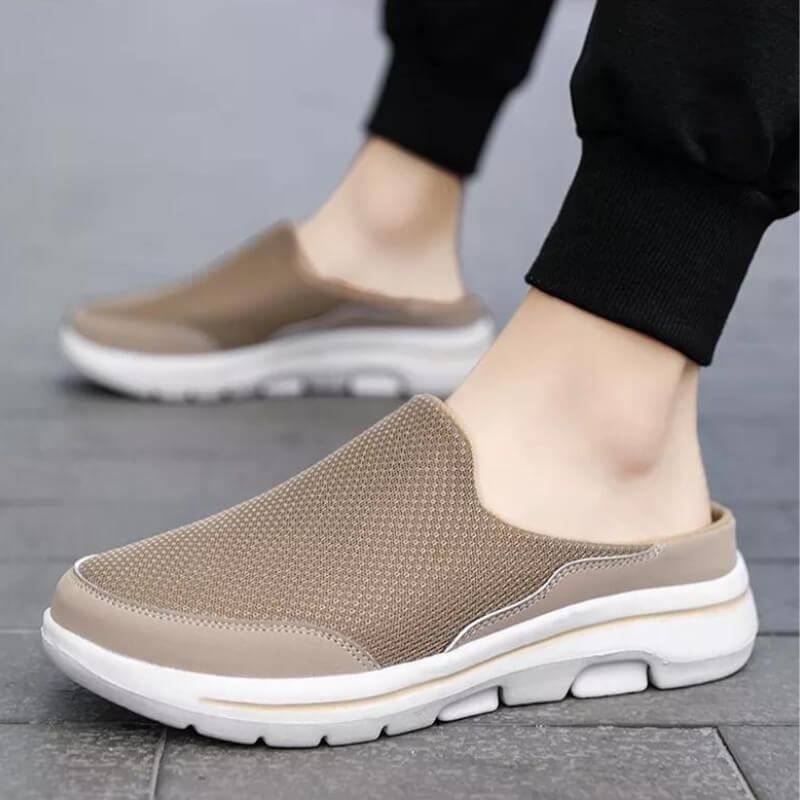 Flex - Orthopädischer Komfort Slipper Geruchshemmend Beige
