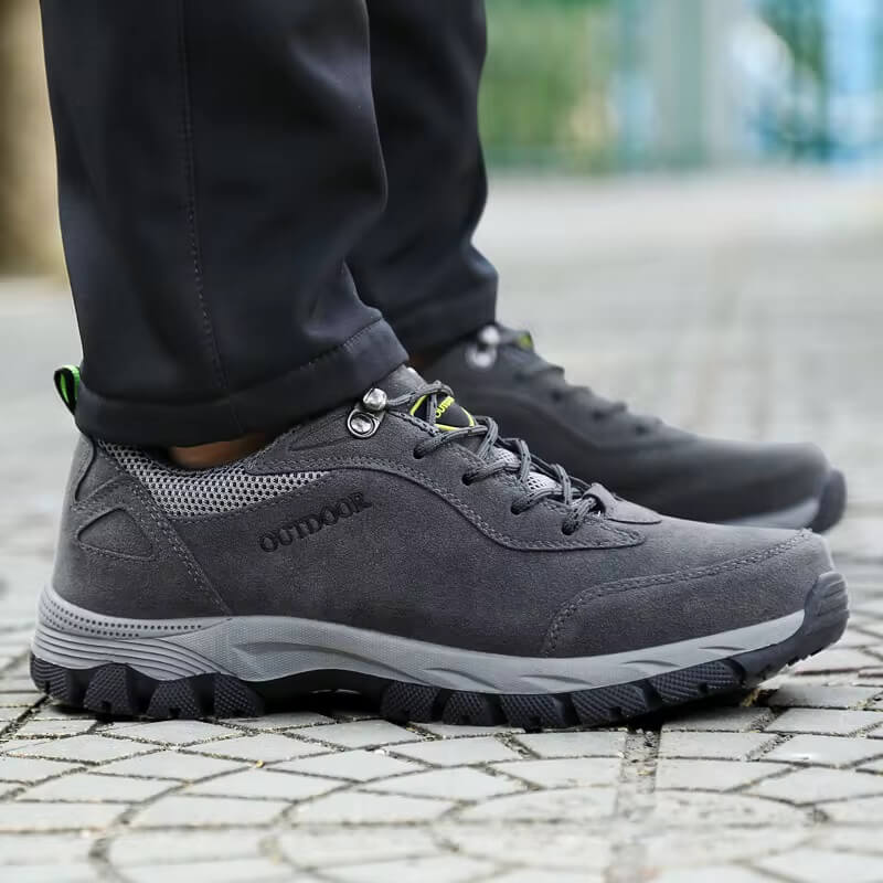 Outdoor Wanderschuh Wasserdichter Arbeit und Trekking Grau